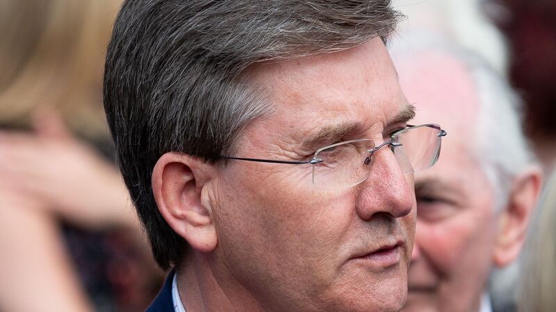 Daniel O’Donnell pictured at  the funeral. Photograph: Tom Honan/The Irish Times.