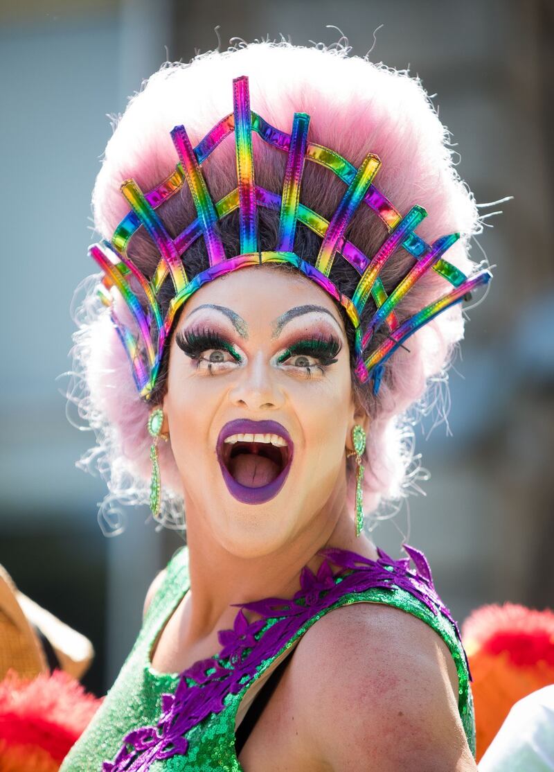 Dublin Pride Parade 30/6/2018  "Avril Nitrate" 
Photo: Tom Honan