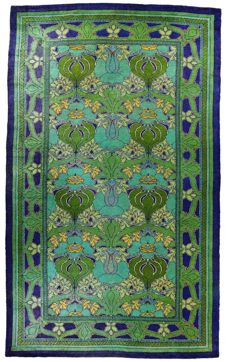 Donnemara Carpet achieved £95,000 including premium (£20,000-£30,000) at Sotheby’s