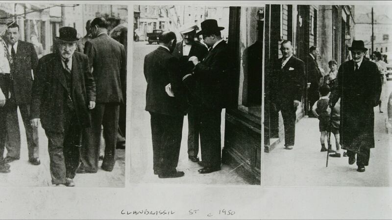 Clanbrassil Street, Dublin in 1950, the heart of Ireland’s Jewish community. Photograph: Irish Jewish Museum
