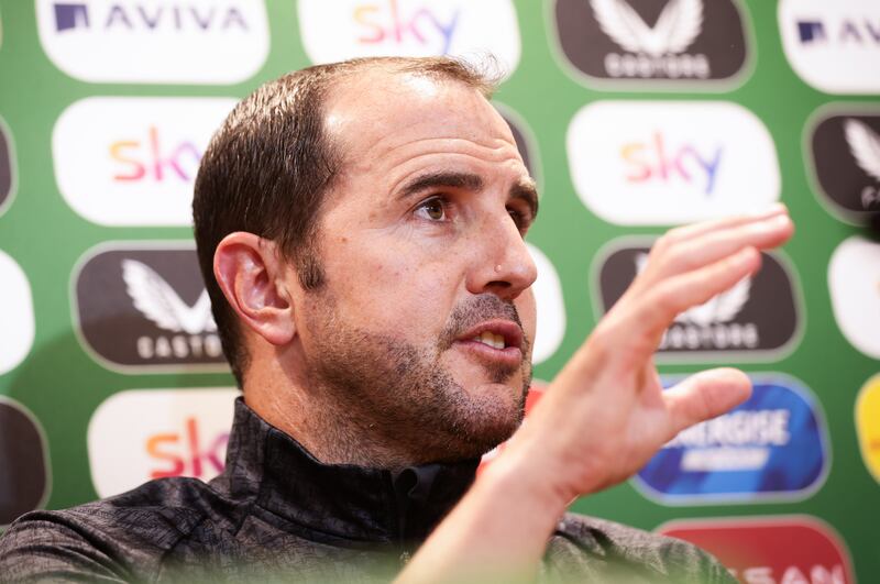 Ireland assistant manager John O'Shea. Photograph: Tom Maher/Inpho