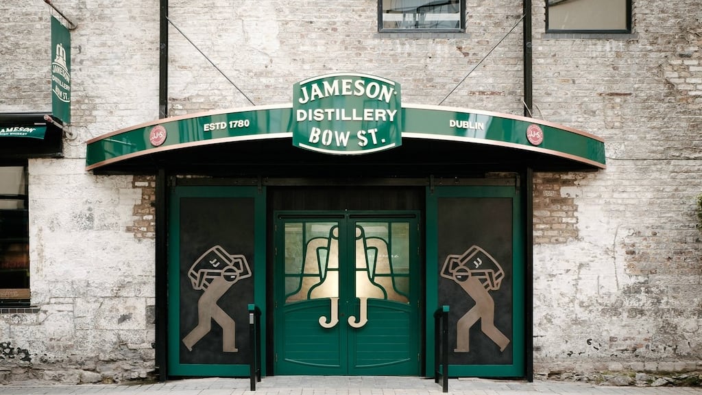 The Jameson Distillery on Dublin’s Bow Street