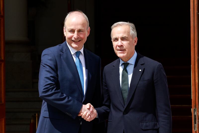 Canadian prime minister Mark Carney begins two-day visit to Ireland