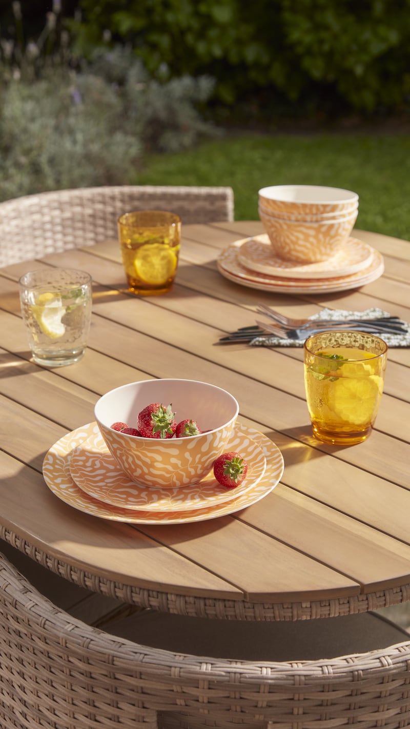 Colour and pattern can brighten up your garden on a summer's day