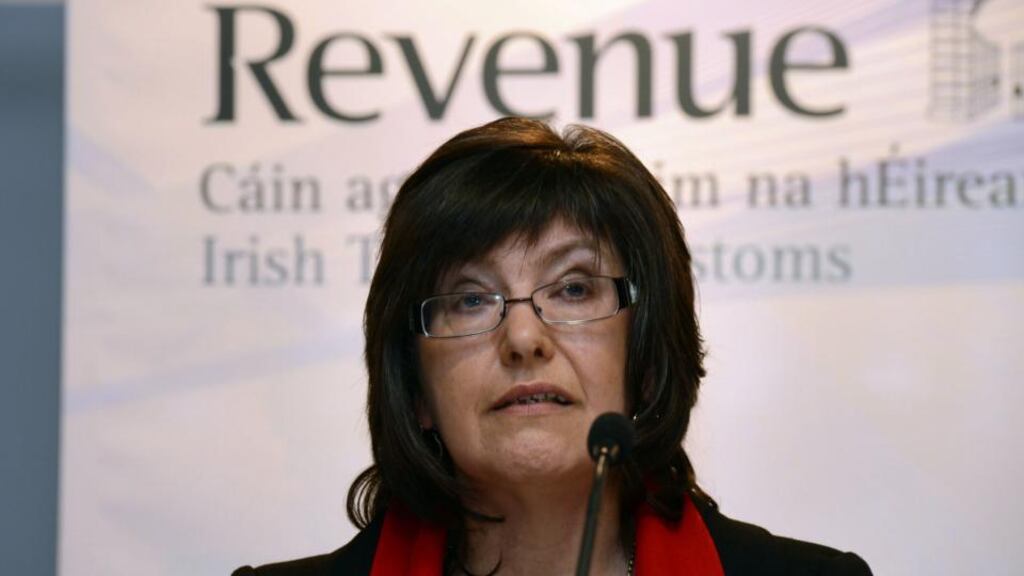 Josephine Feehily, head of the Revenue Commissioners, which has sent instructions to employers to deduct charges from wages. Photograph: Cyril Byrne