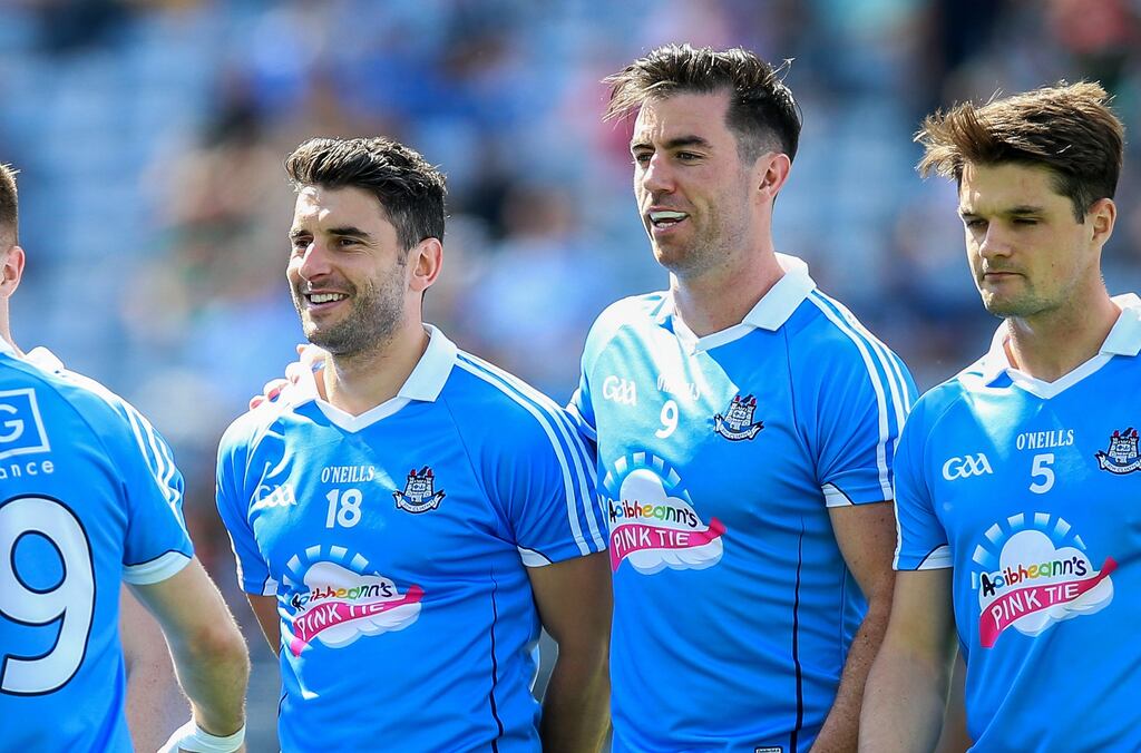 One-off promotions of charities on jerseys, such as the one Dublin did in 2018, will no longer be allowed. Photograph: Gary Carr/Inpho
