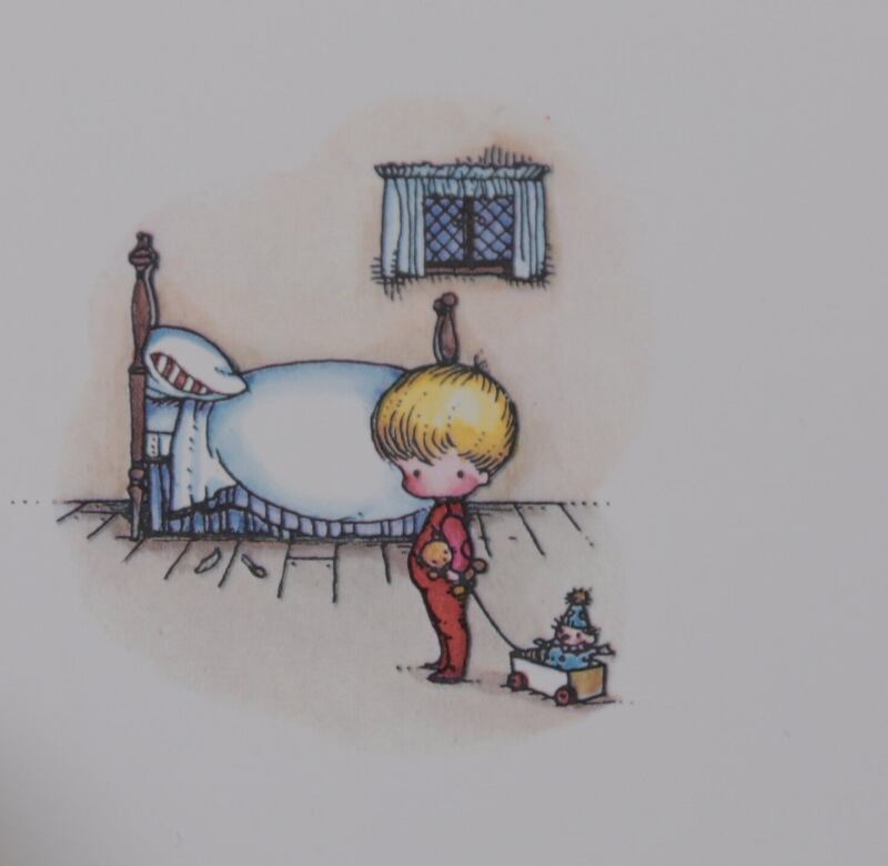 Joan Walsh Anglund’s drawings of children became ubiquitous