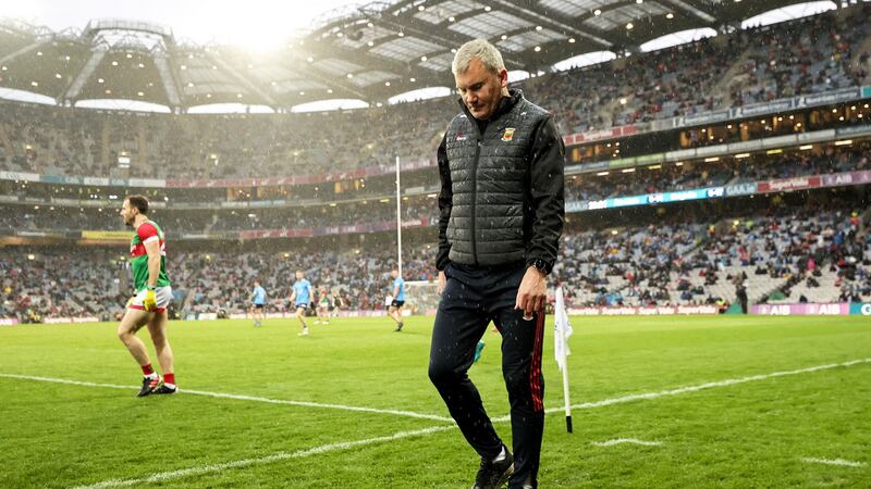 James Horan and Mayo finally engineered a way past Dublin in the All-Ireland semi-finals. Photograph: Laszlo Geczo/Inpho