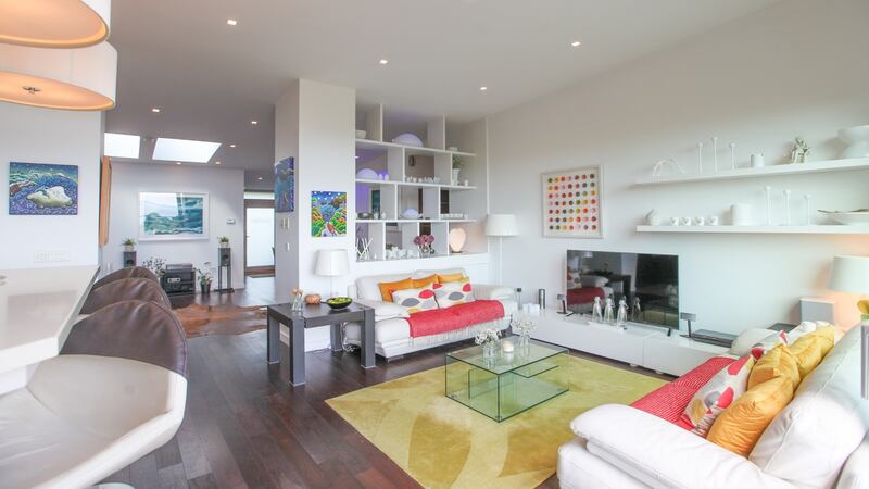The living space.