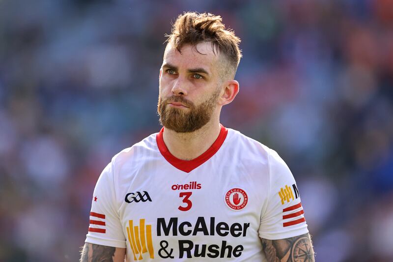 Tyrone's Ronan McNamee has retired. Photograph: Ben Brady/Inpho