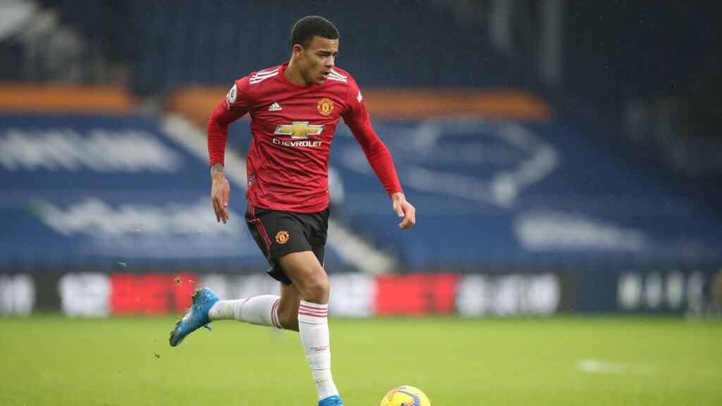 Mason Greenwood has signed a new Manchester United contract until 2025. Photograph: Nick Potts/Getty/AFP
