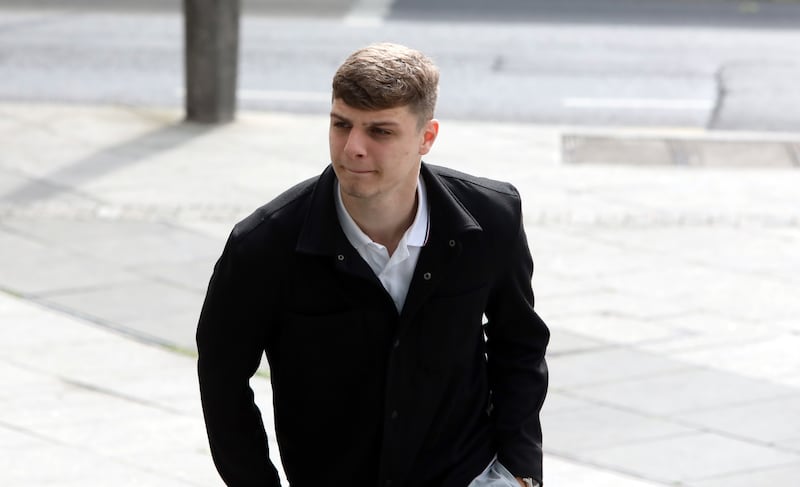 Viorel Doroscan (23) was convicted of murdering Mahamud Ilyas in Meath after row over stolen bag of cannabis. Photograph: Collins Courts