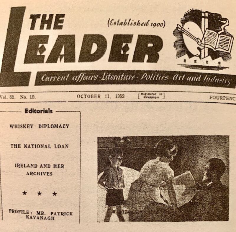 The offending issue of the Leader