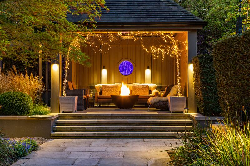 Back garden