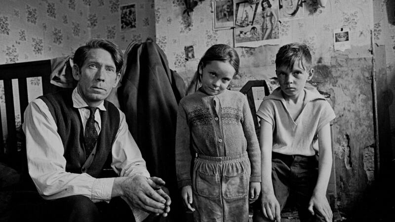 Irish immigrant family, Moss Side, Manchester, 1969. Photograph: Nick Hedges