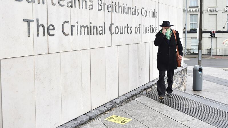 Ian Bailey arrives at the High Court in Dublin on Wednesday. Photograph: Charles McQuillan/Getty