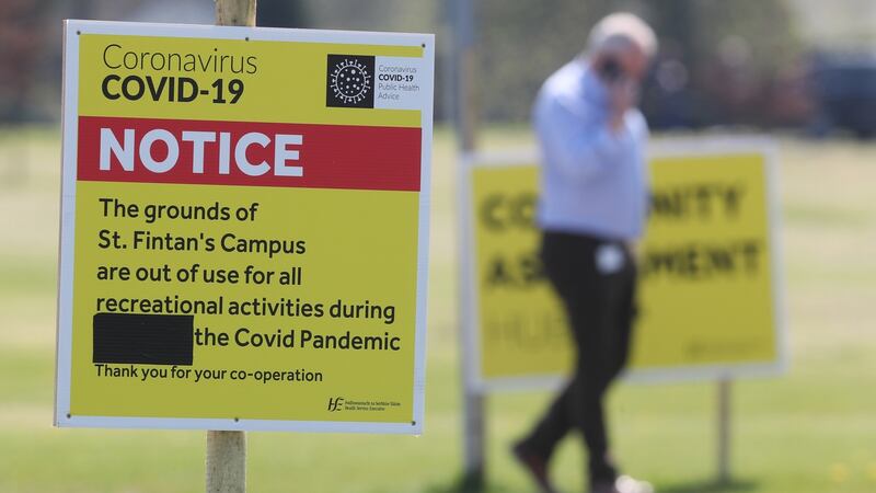 St Fintan’s Hospital in Portlaoise, Co Laois: nine residents in the Maryborough Centre died there over the bank holiday weekend. Photograph:  Brian Lawless/PA