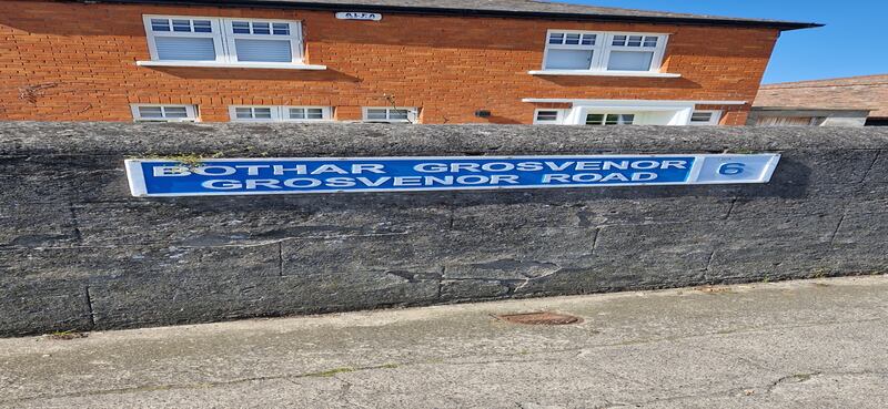 Grosvenor Road. Photograph: Karl McDonald