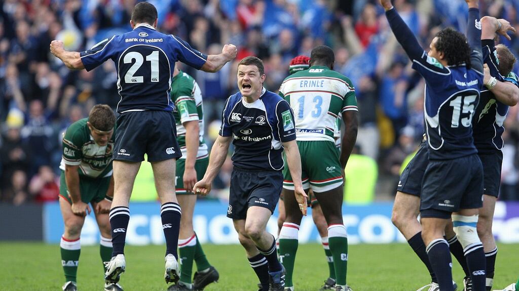 Fear of further failure fuelled Leinster’s Heineken Cup victory over Leicester in 2009. File photograph: Billy Stickland/Inpho