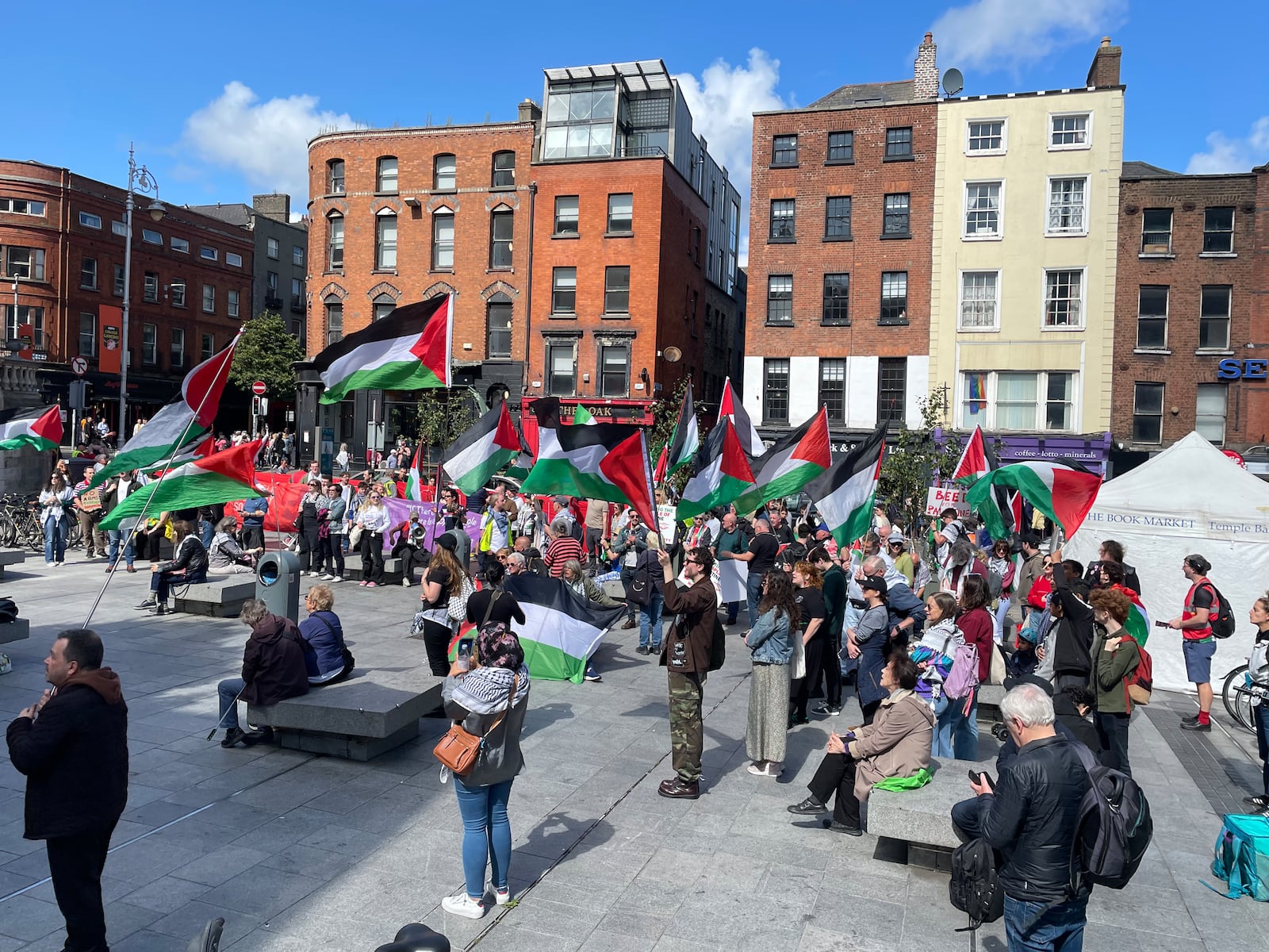 Ireland stands with Israel not paid for protesters Ireland stands with Israel not paid for protesters
