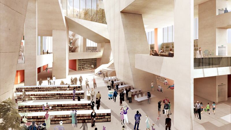 There are ambitious plans to develop the area as a literary hub, with a major new Central Library, designed by Grafton Architects