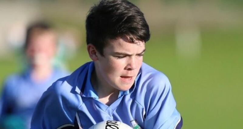 Oisín McGrath (13) who died after being injured while playing football on his lunch break