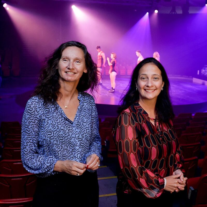 Blinder: Maureen Kennelly with Catherine Martin in 2022, when the TD was minister for culture. Photograph: Maxwell’s