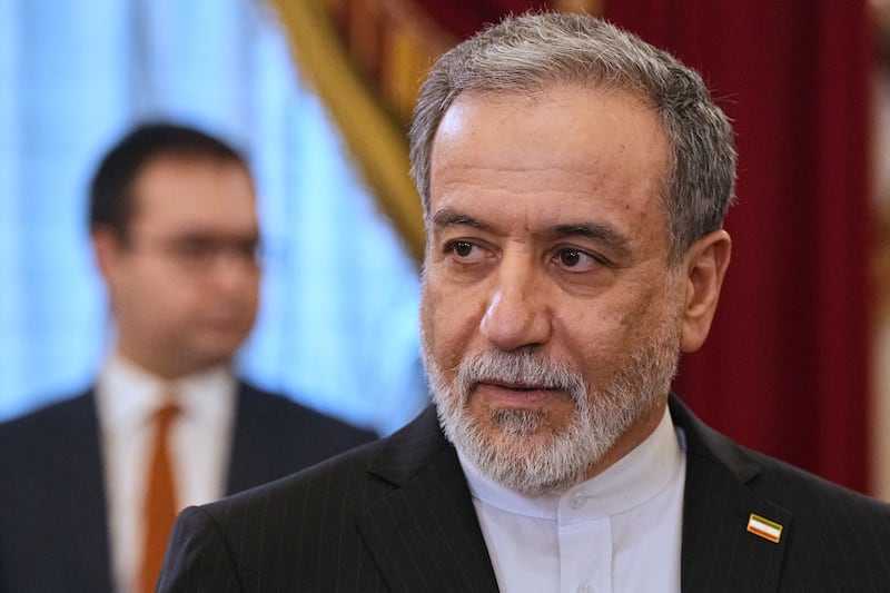 Iranian foreign minister Abbas Araghchi. Photograph: Dmitry Lovetsky/Pool/AFP via Getty Images