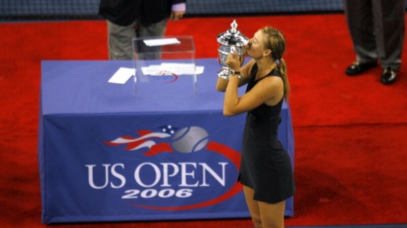 Maria Sharapova won the US Open in 2006. Photograph: Mike Ehrmann/Getty