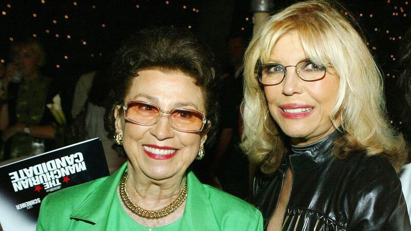 Nancy Sinatra with daughter and singer Nancy in 2004. Photograph:  Kevin Winter/AFP/Getty Images
