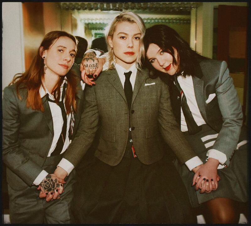 Boygenius: Julien Baker, Lucy Dacus and Phoebe Bridgers. Photograph: Shervin Lainez
