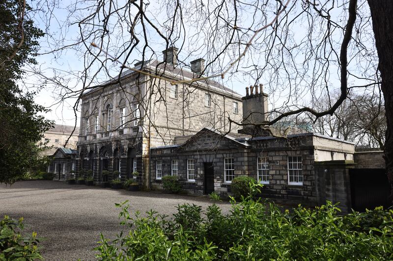 TCD's Provost's House TCD is Number 1, Grafton Street. 
Photograph: Dara Mac Dónaill