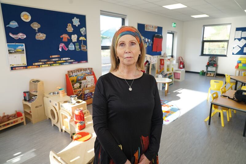 Linda Ervine.  Grianghraf: Enda O'Dowd