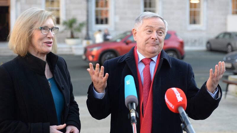 Brendan Howlin. Photograph: Dara Mac Dónaill