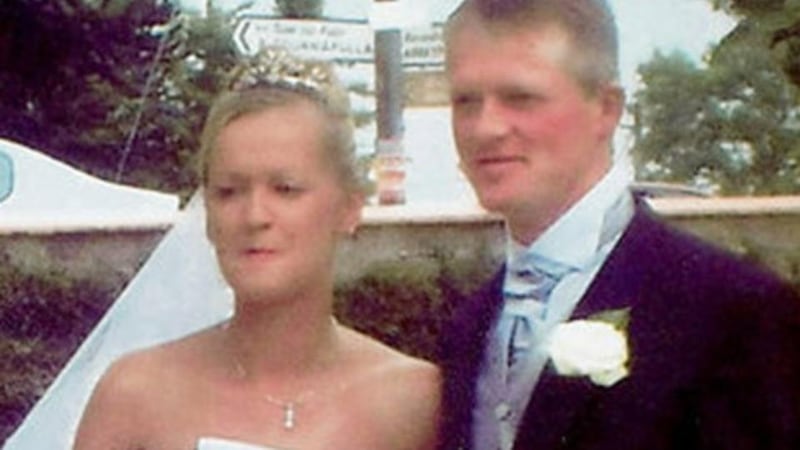 Collect pic of Con and Elber Twomey. Mr Twomey died from his injuries in May folling the crash in July 2012. Photograph: Apex.