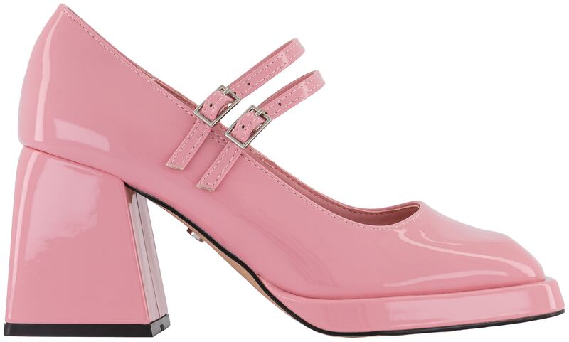 Pink plaform mary jane, €63, Office