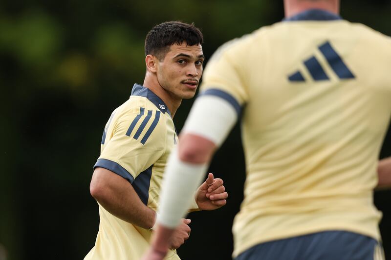 African winger/full-back Thaakir Abrahams will likely make his first Munster appearance in their pre-season friendly against Gloucester in Virgin Media Park next Friday. Photograph: Ben Brady/Inpho