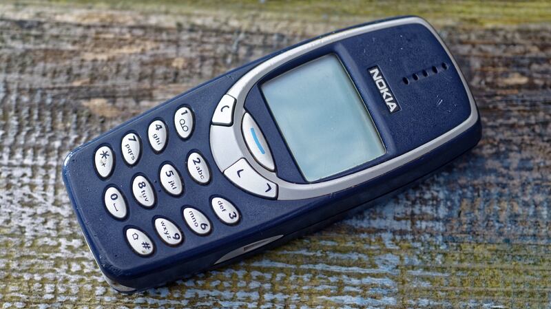 A Nokia 3310 mobile phone, which was first Introduced in 2000. Photograph: iStock