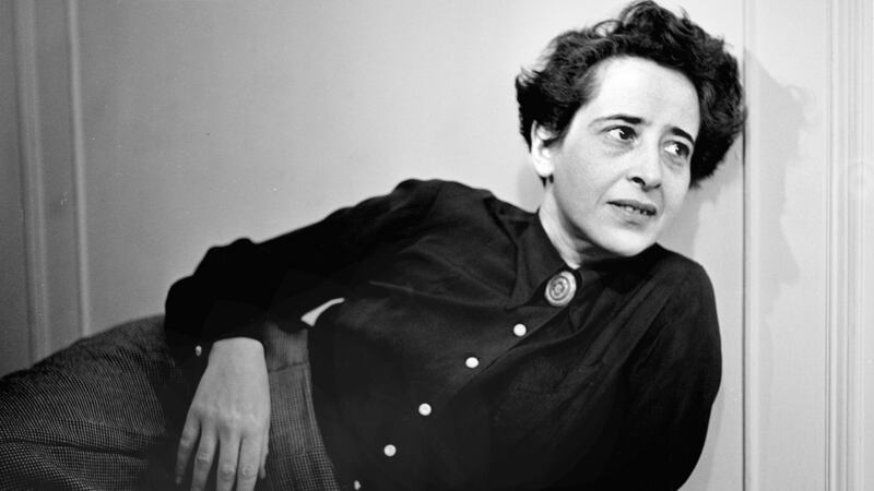 Hannah Arendt: German-Jewish philosopher reported for the New Yorker on the 1961 trial of former Nazi official Adolf Eichmann. Photograph: Getty Images