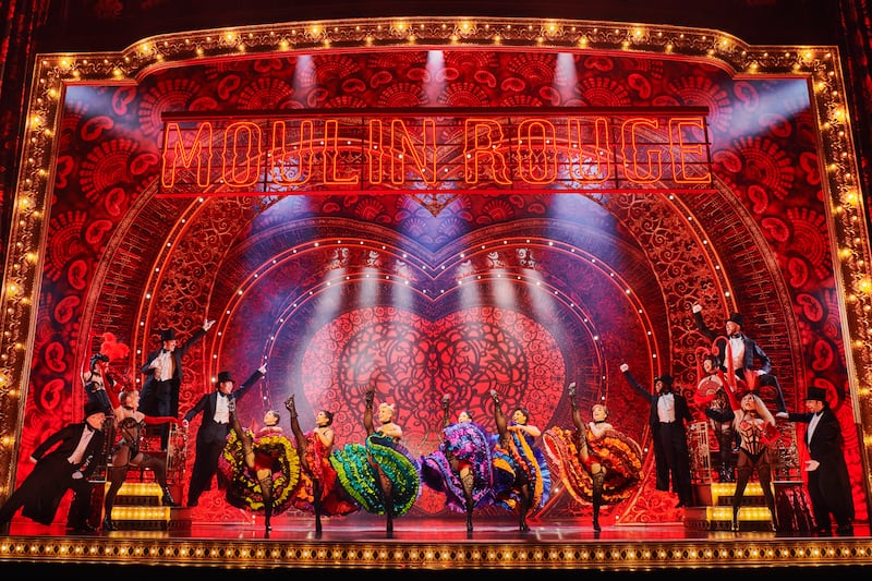 Moulin Rouge runs at the Bord Gáis Energy Theatre, Dublin, until Saturday, January 10th