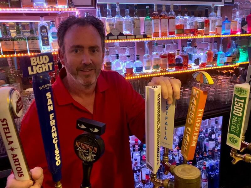 Ronan O’Neill of The Irish Bank pub in downtown San Francisco
