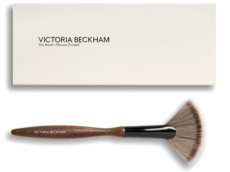 Victoria Beckham Beauty Fan Face Brush (€46 from Brown Thomas and victoriabeckhambeauty.com)