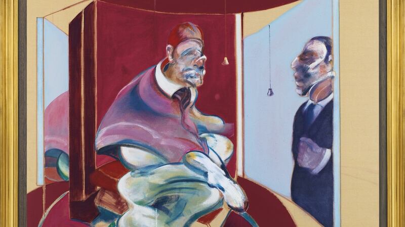 ‘Study of Red Pope 1962. Second version 1971’ by Francis Bacon – with a top estimate of £80 million –  failed to sell at Chrisite’s, London
