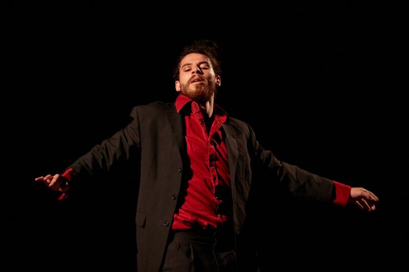 Amir Sabra in Within this Party. Photograph: Maurice Gunning