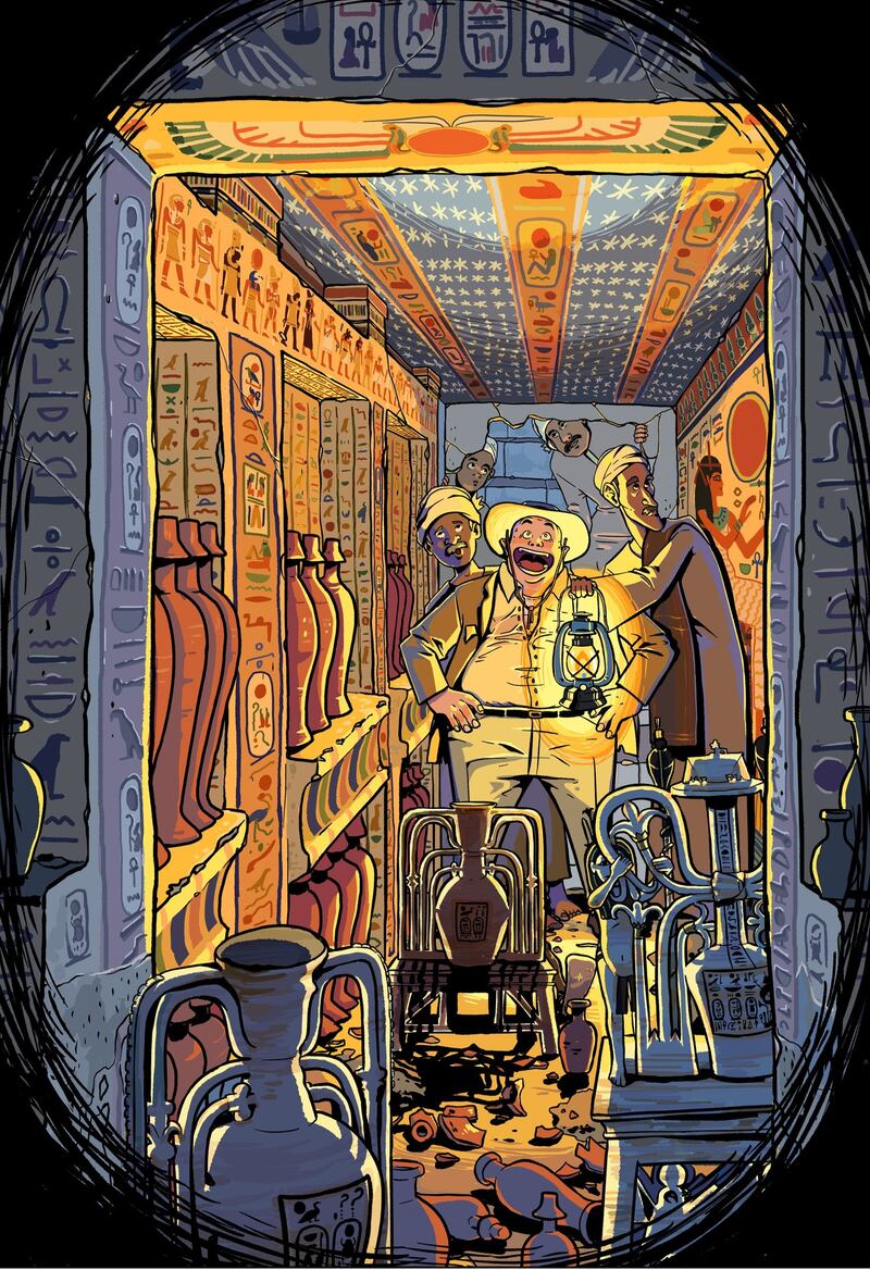  A scene from Your Wish in My Command. Deena Mohamed's graphic novel touches on issues including mental health, bereavement, and the impact of colonialism, capitalism, and poverty. 