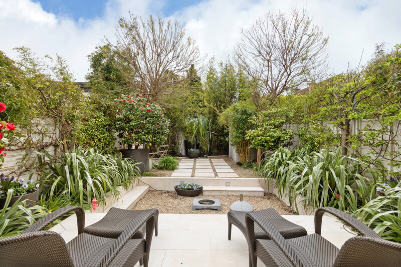Back garden
