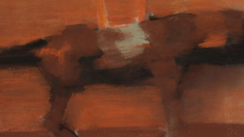 Detail from Cadmium Sling by Laurence Riddell