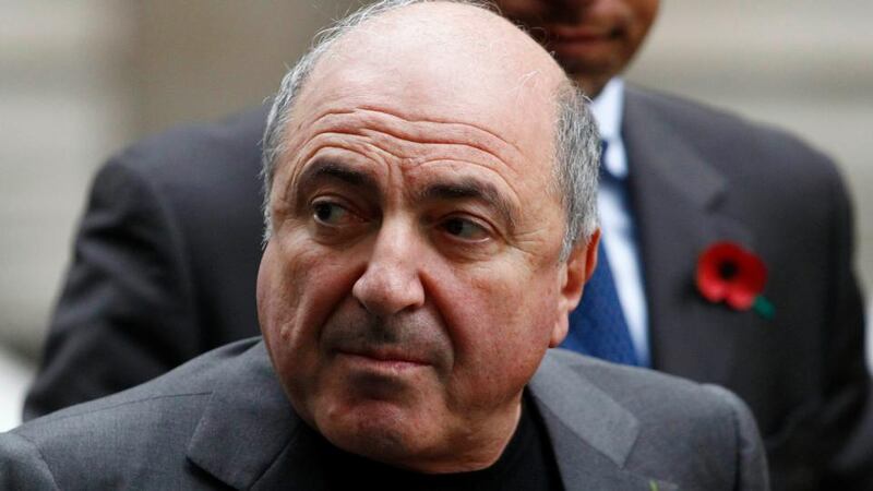 Russian oligarch Boris Berezovsky outside the High Court in London  in 2011. He died in murky circumstances in 2013. Photograph: Andrew Winning/Reuters