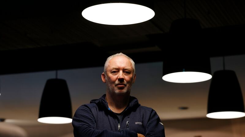 Peter McKenna, who wrote Kin, in Dublin. Photograph: Alan Betson