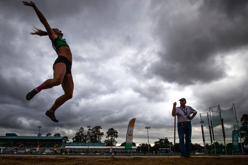 Ferrybank AC's Kelly Proper in action at the 2018 National Championships. Photograph: Bryan Keane/Inpho
